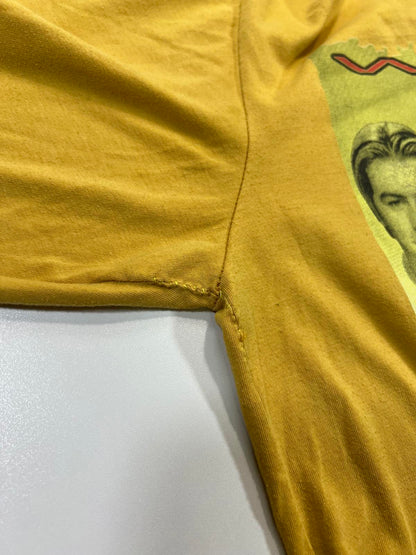 Westlife 2003 World Tour Vintage Yellow Graphic T-Shirt