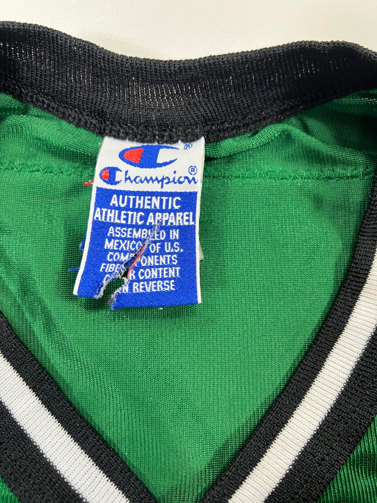 Champion Men's Green Athletic Jersey Size 52