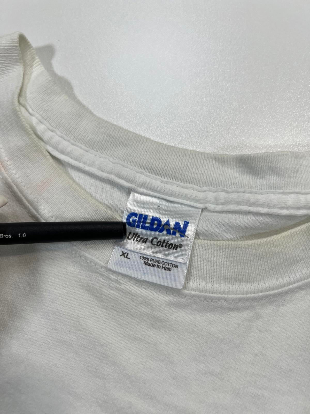 Essential Elvis Collingwood 2008 White Graphic T-Shirt