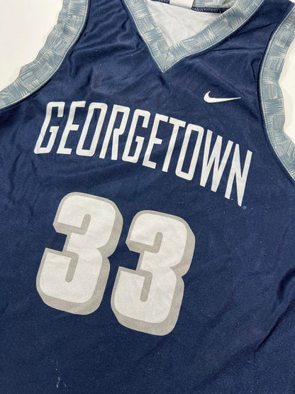 Vintage Nike Georgetown #33 Men's Basketball Jersey Medium