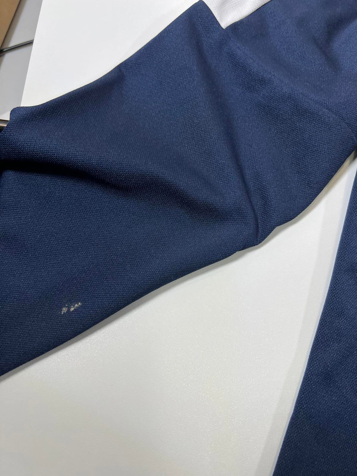 Nike Dri-FIT Navy Blue Full-Zip Athletic Jacket
