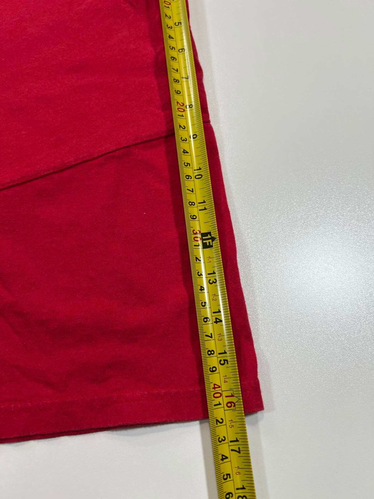 Vintage Mickey Inc Tomorrowland Disneyland Red T-Shirt