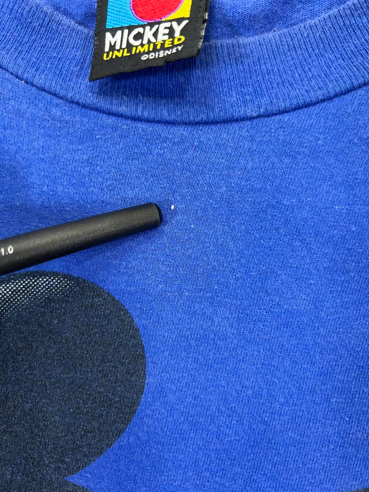 Vintage Mickey Mouse Blue T-Shirt