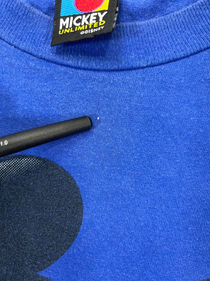 Vintage Mickey Mouse Blue T-Shirt