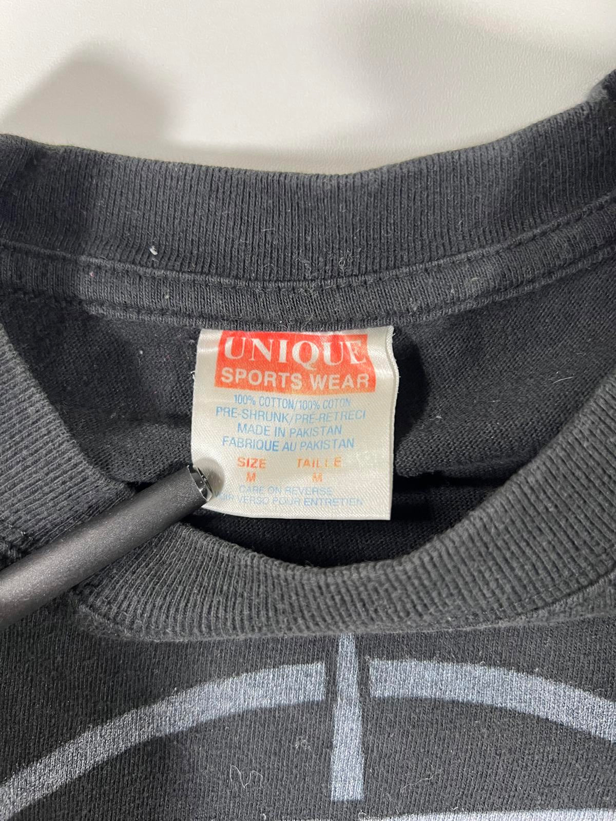 U2 360 Tour Black Graphic T-Shirt Size Large