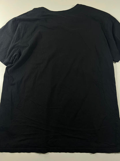 True Religion Mens Black Graphic T-Shirt XL