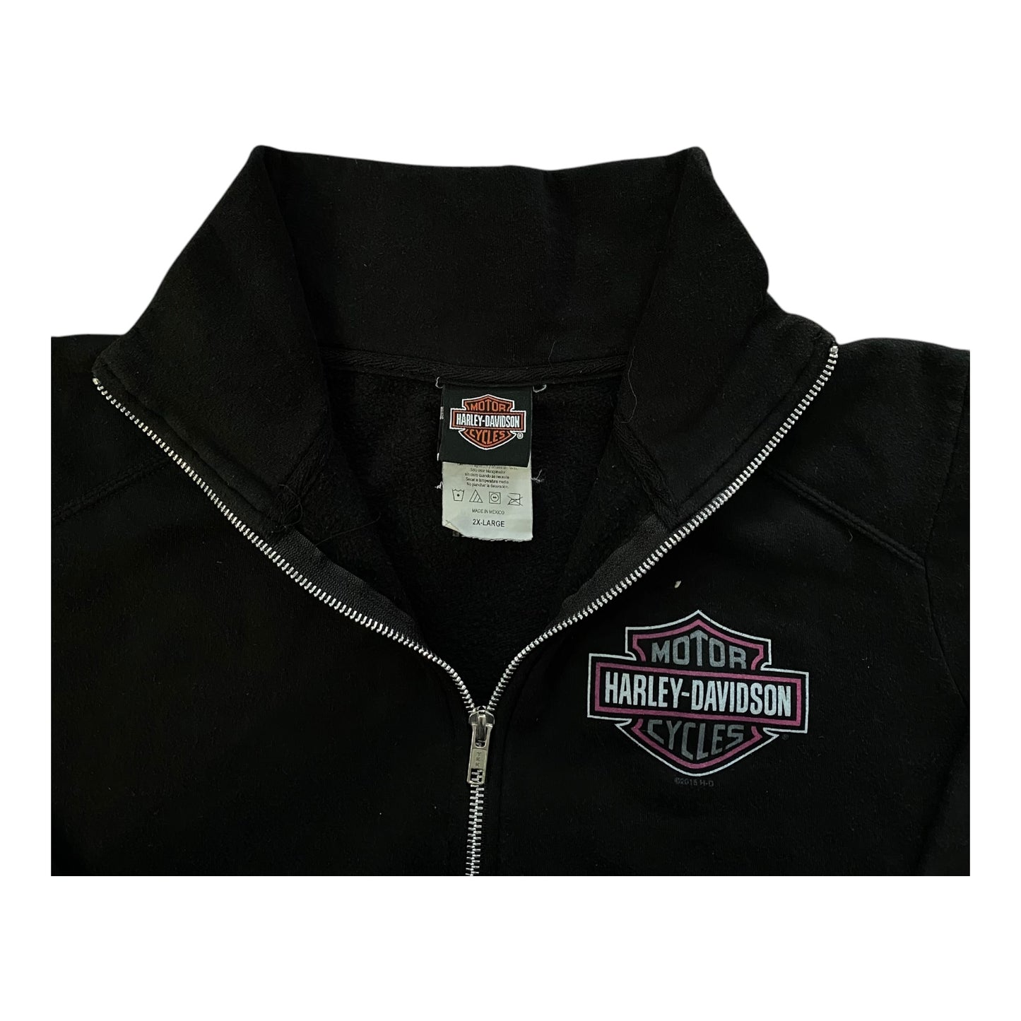 VINTAGE HARLEY DAVIDSON Full Zip Sweatshirt