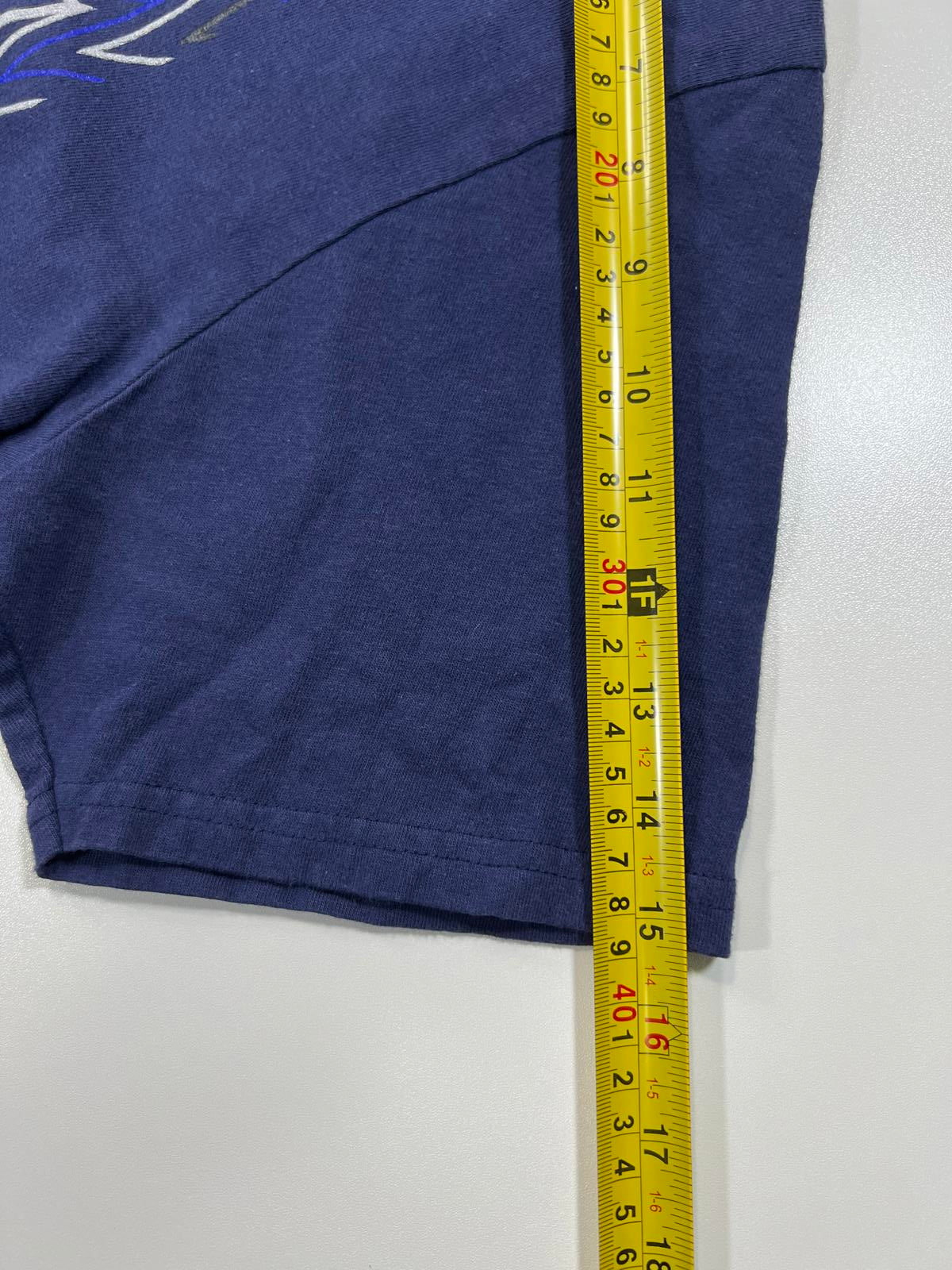 Vintage Men's Nike Graphic T-Shirt Blue Size Medium