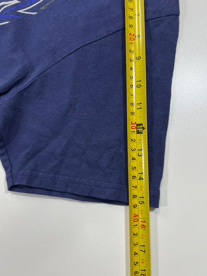 Vintage Men's Nike Graphic T-Shirt Blue Size Medium