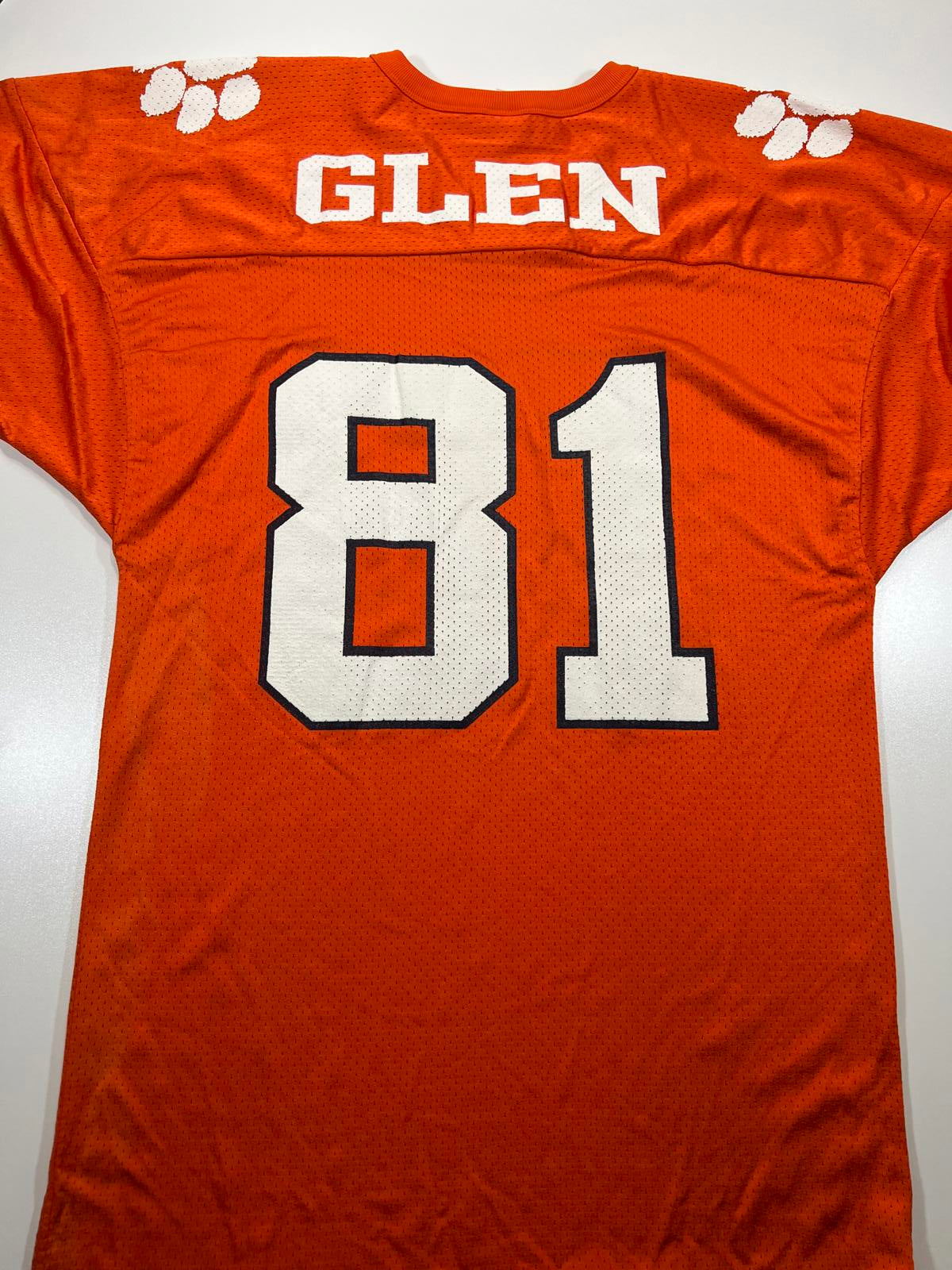 Men's Clemson college Orange Football Jersey Size Large #81