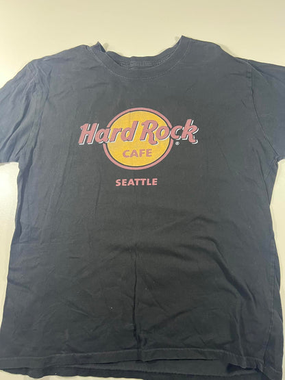 Hard Rock Cafe Seattle Classic T-Shirt Large