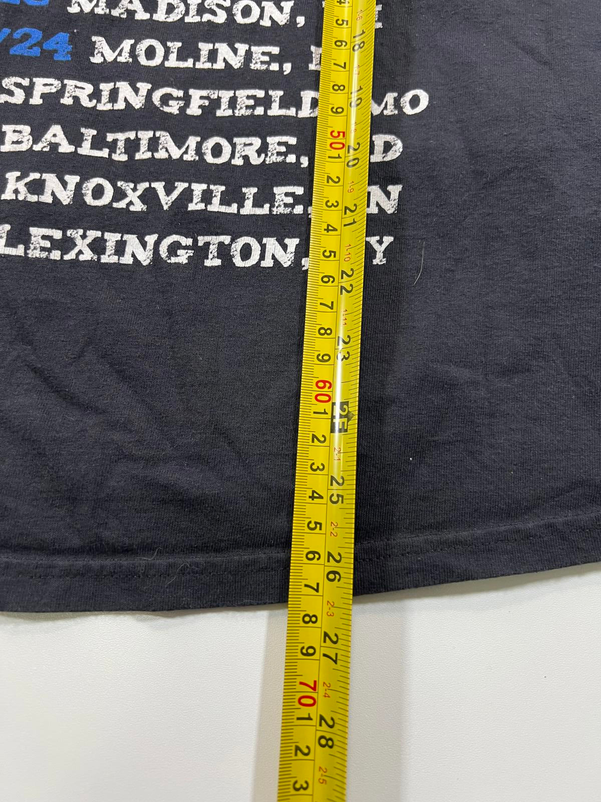 Scotty McCreery Graphic T-Shirt Black Adult Large