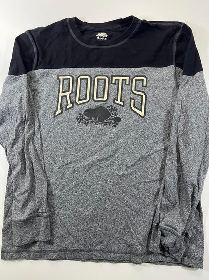 Roots Men's Long Sleeve Crew Neck Shirt , Size Large
