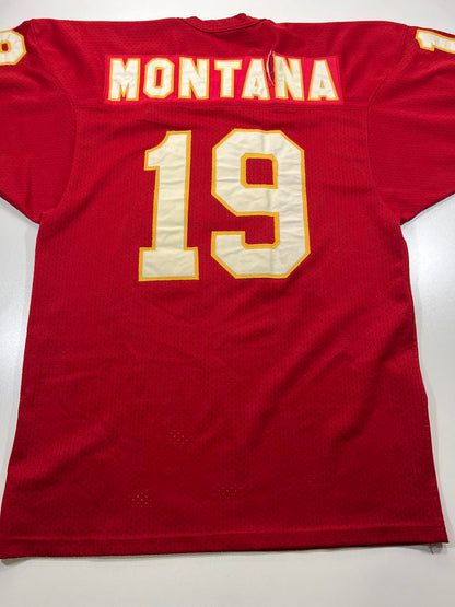 Vintage Joe Montana 49ers Football Jersey Number 19