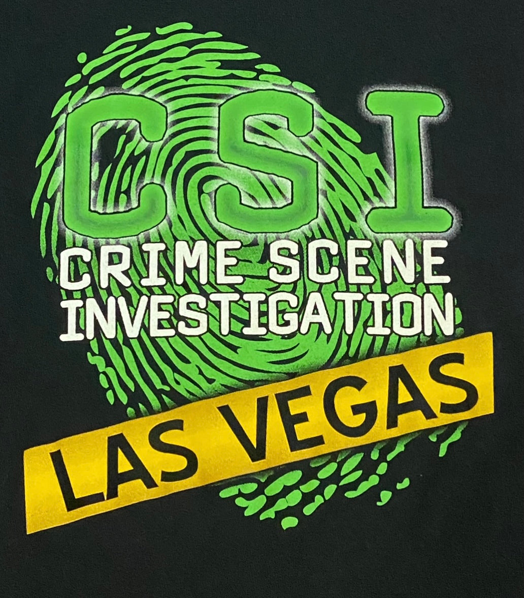 CSI Las Vegas Graphic shirt