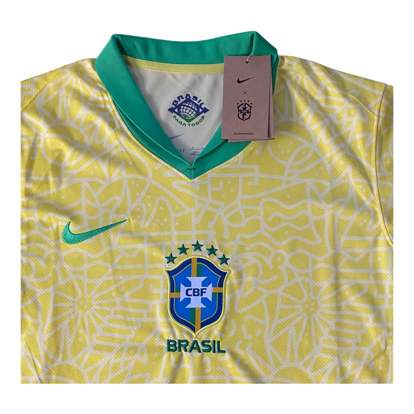 Nike Brazil ( Brasil ) Soccer Jersey CBF