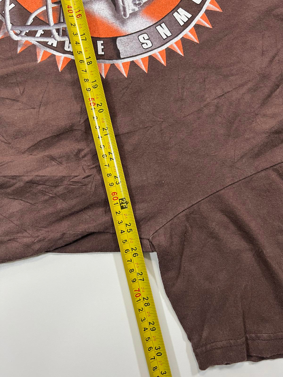 Vintage Cleveland Browns NFL T-Shirt Brown Graphic Tee