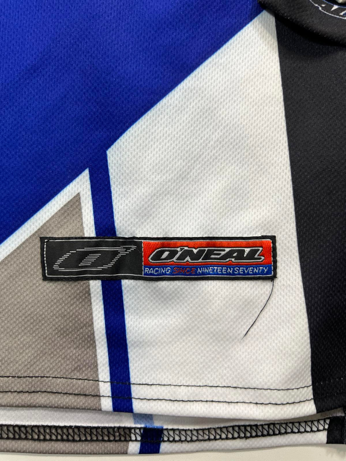 O'Neal Blue and Grey Motorcycle Racing Jersey
