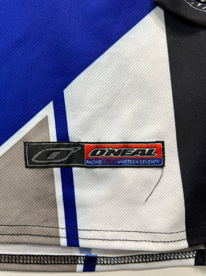 O'Neal Blue and Grey Motorcycle Racing Jersey