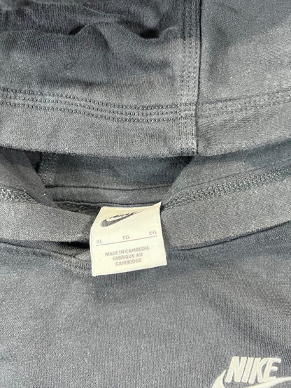 Nike Black Hoodie Sweatshirt with Logo Youth XL