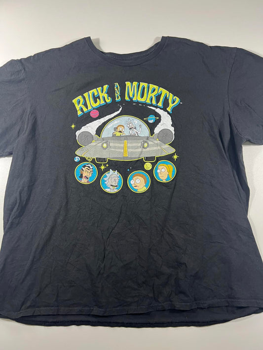 Rick and Morty Graphic T-Shirt XXL