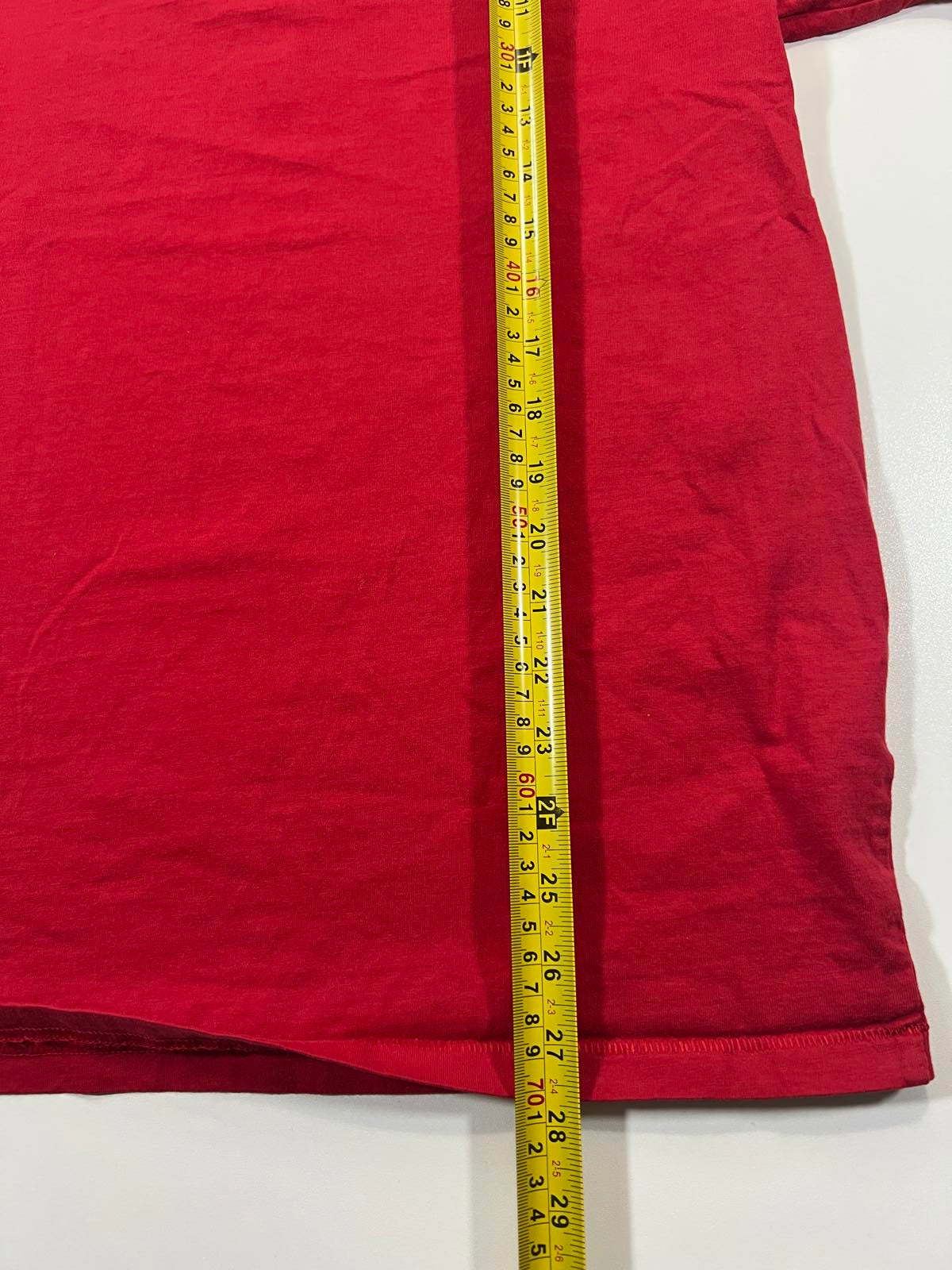 Von Dutch Red Logo Men's T-Shirt Large