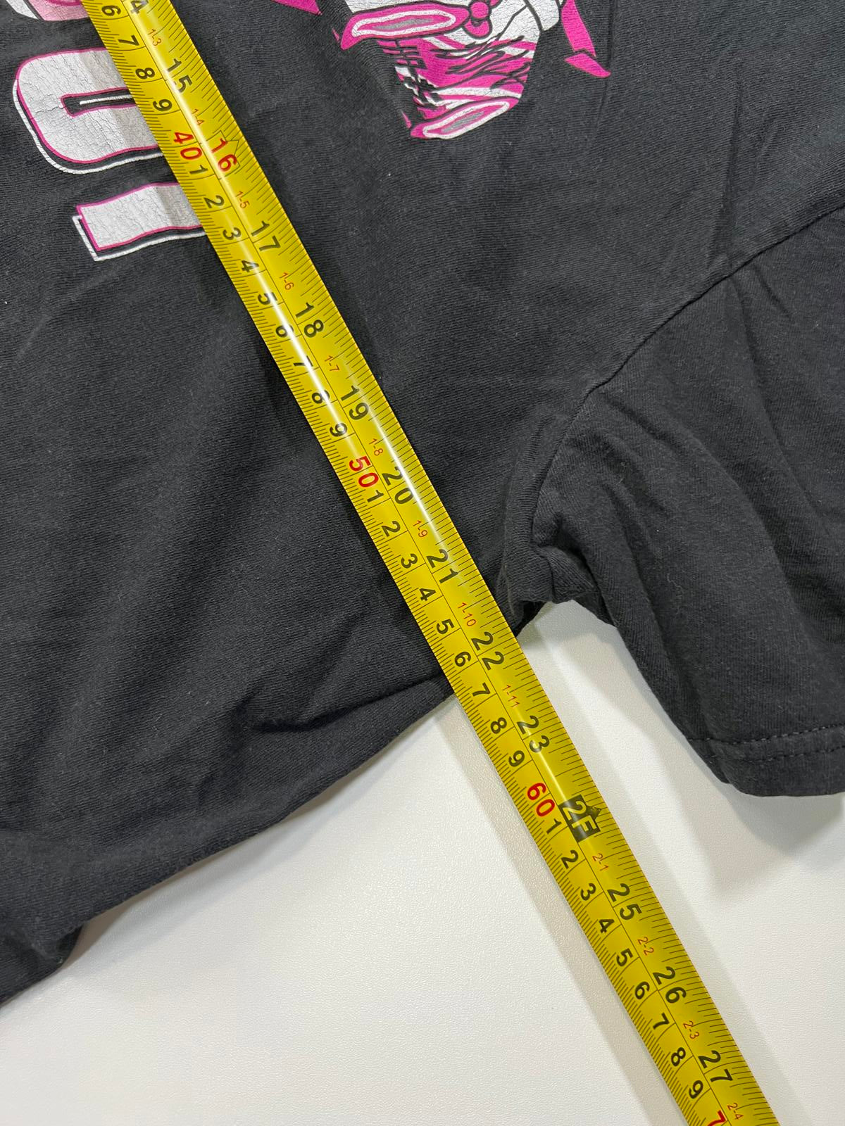 Hello Kitty Racing Graphic T-Shirt XL Black Cotton