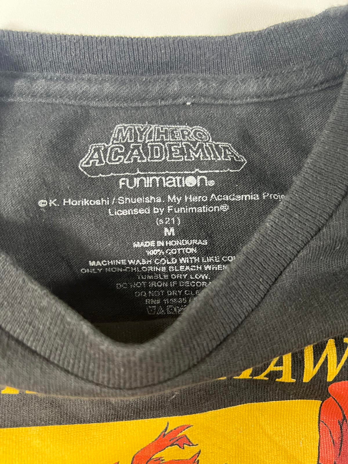 My Hero Academia Hawks Wing Hero Graphic T-Shirt Medium