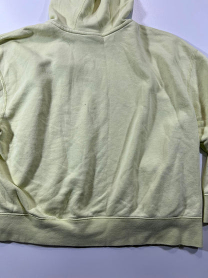 Nike Air Yellow Hoodie Sweatshirt Medium