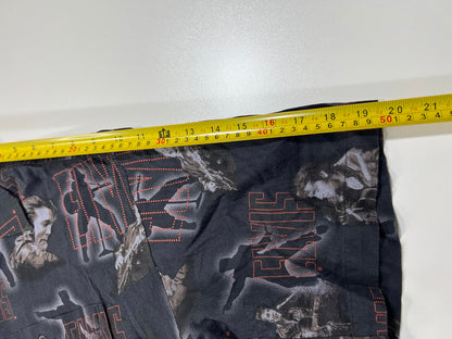 Vintage Elvis by David Carey Men's Casual Button-Up Shirt