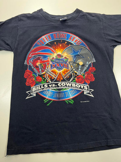 Vintage Super Bowl XXVII Bills vs Cowboys T-Shirt