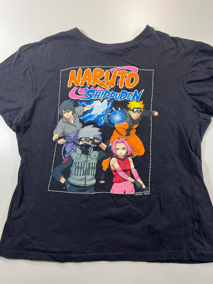 Retro Naruto Shippuden Graphic T-Shirt size small
