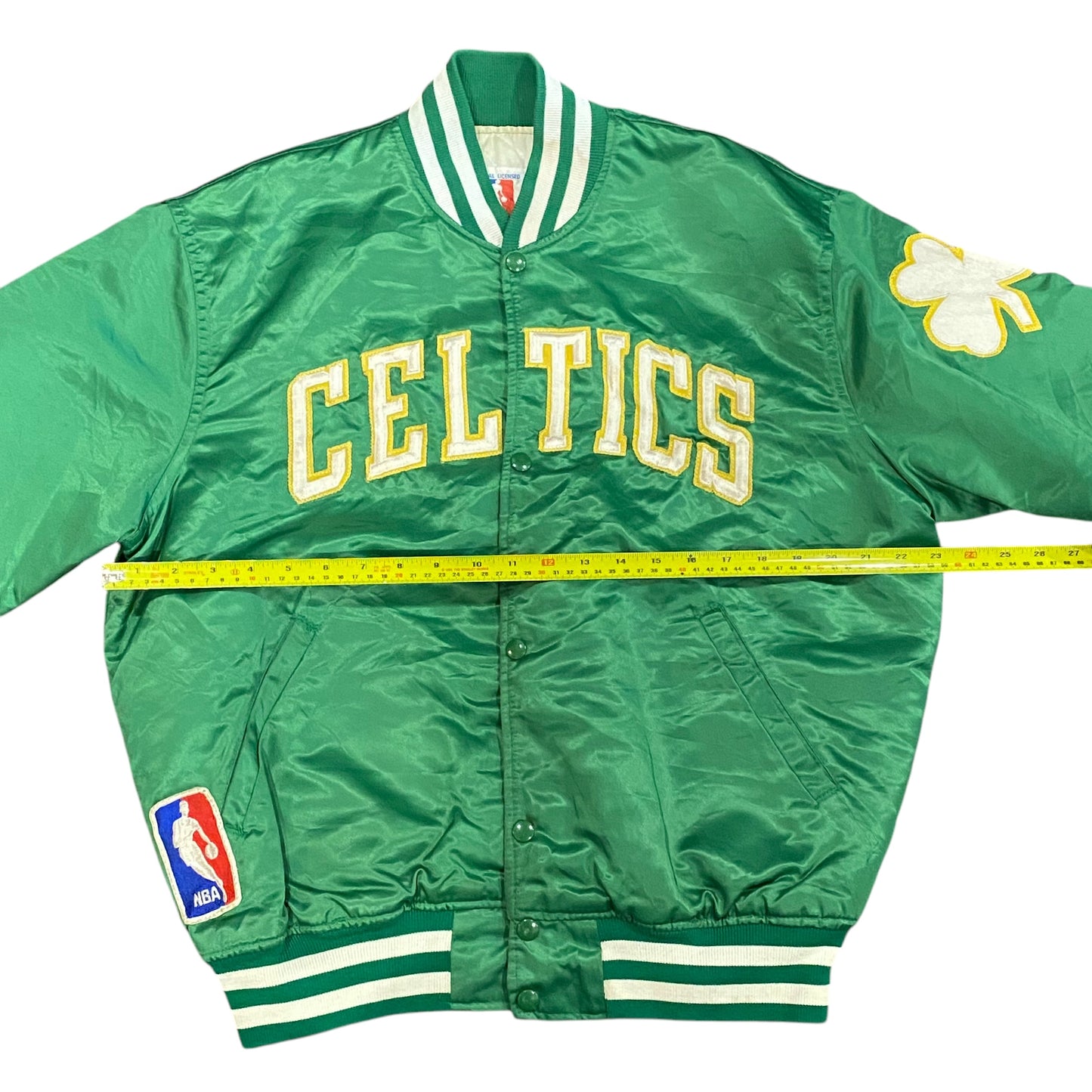 Vintage 80s NBA Starter Boston Celtics Satin Basketball Jacket