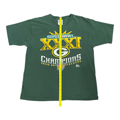 Vintage 1997 Green Bay Packers Shirt Super Bowl XXXI Champions