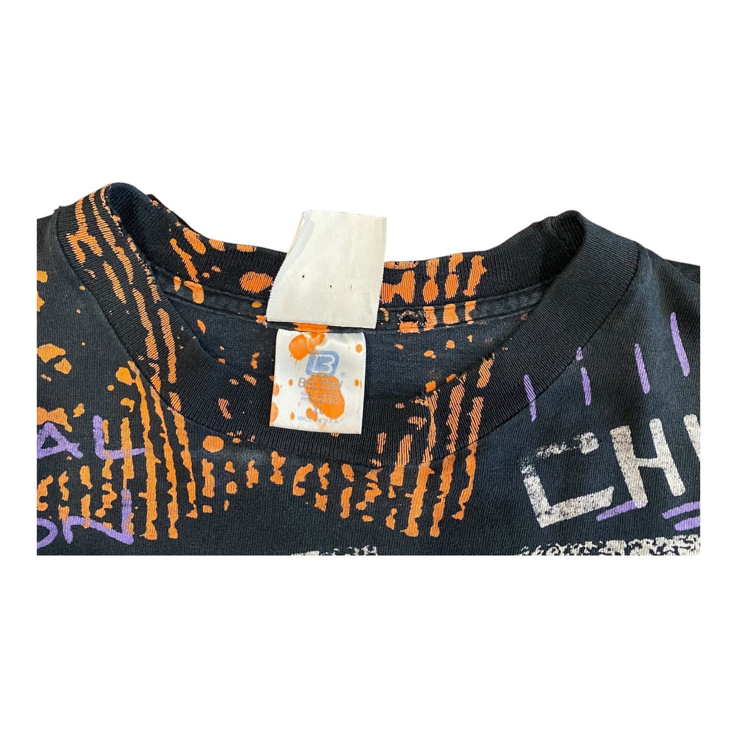 90s Chicago Bears AOP print T Shirt