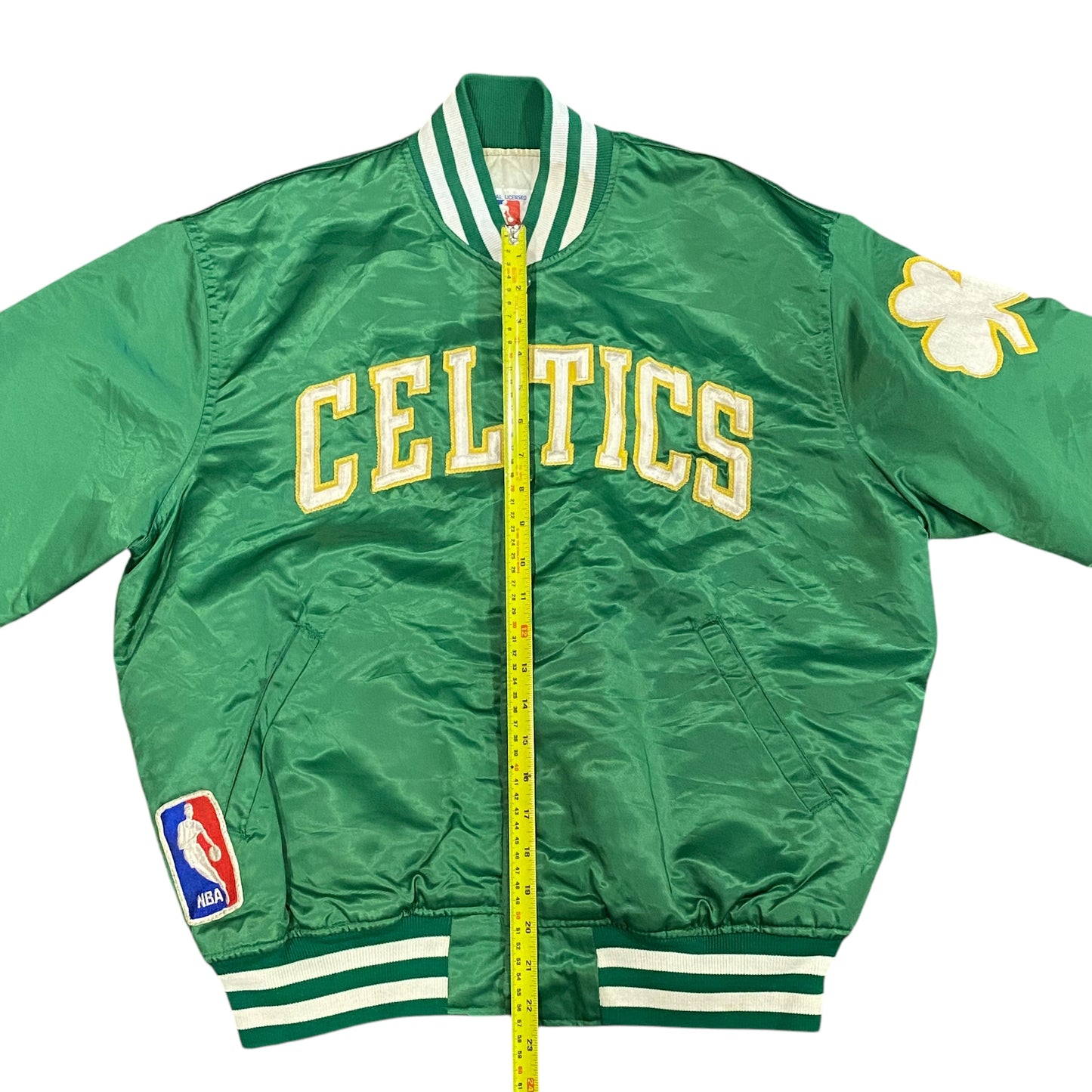 Vintage 80s NBA Starter Boston Celtics Satin Basketball Jacket