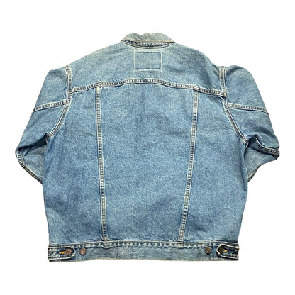 Levi Strauss & Co. Classic Denim Trucker Jacket Metal Button Up Pockets 01