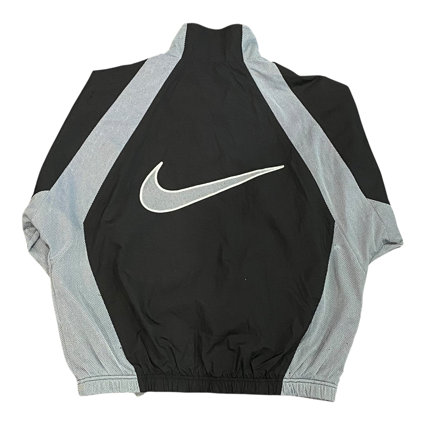 Vintage Nike Windbreaker Jacket Full Zip Swoosh Logo Athletic