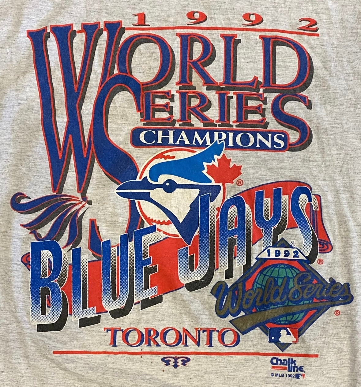 1992 Blue Jays World Series Champion T shirt