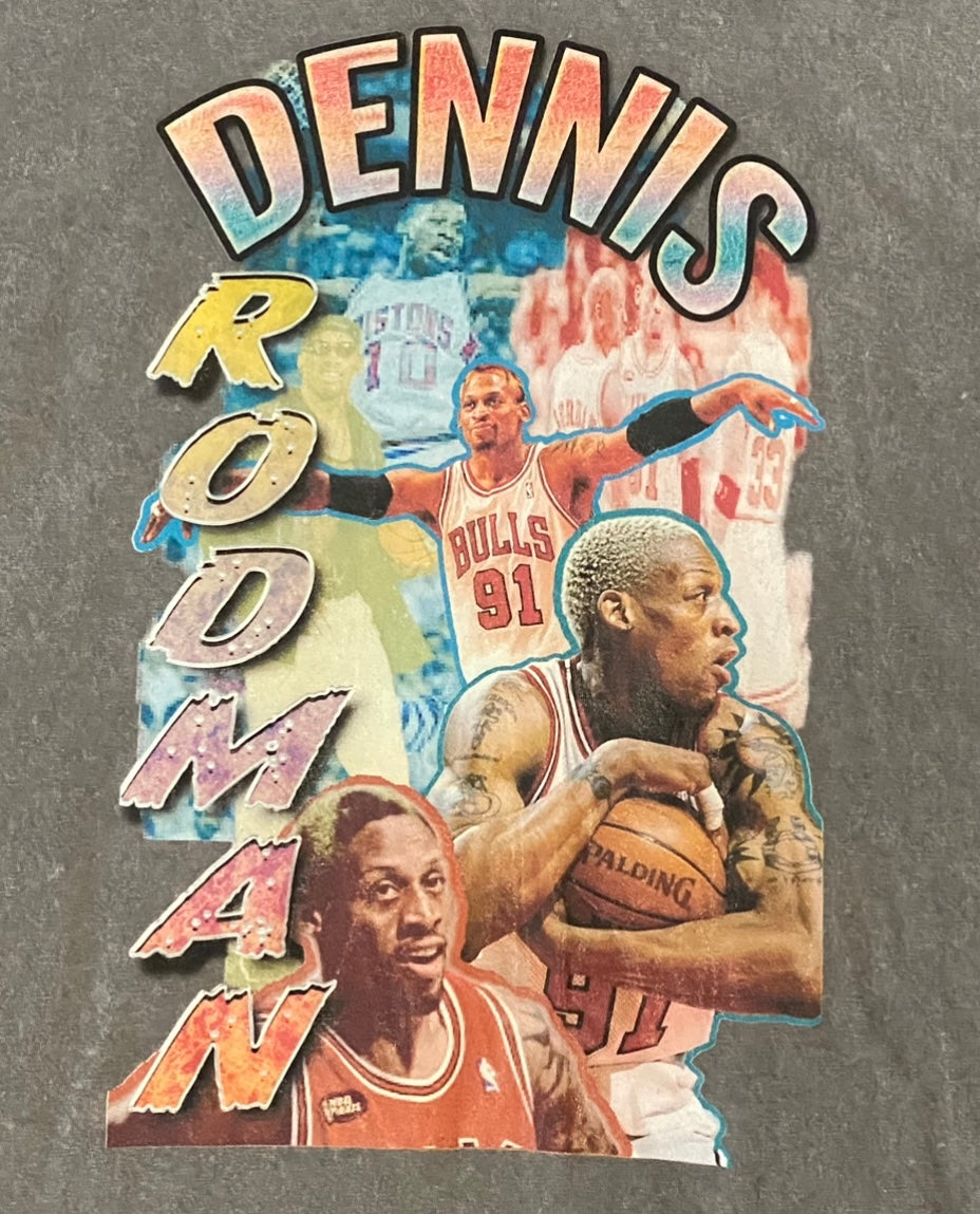 Custom Dennis Rodman Wash Graphic Shirt