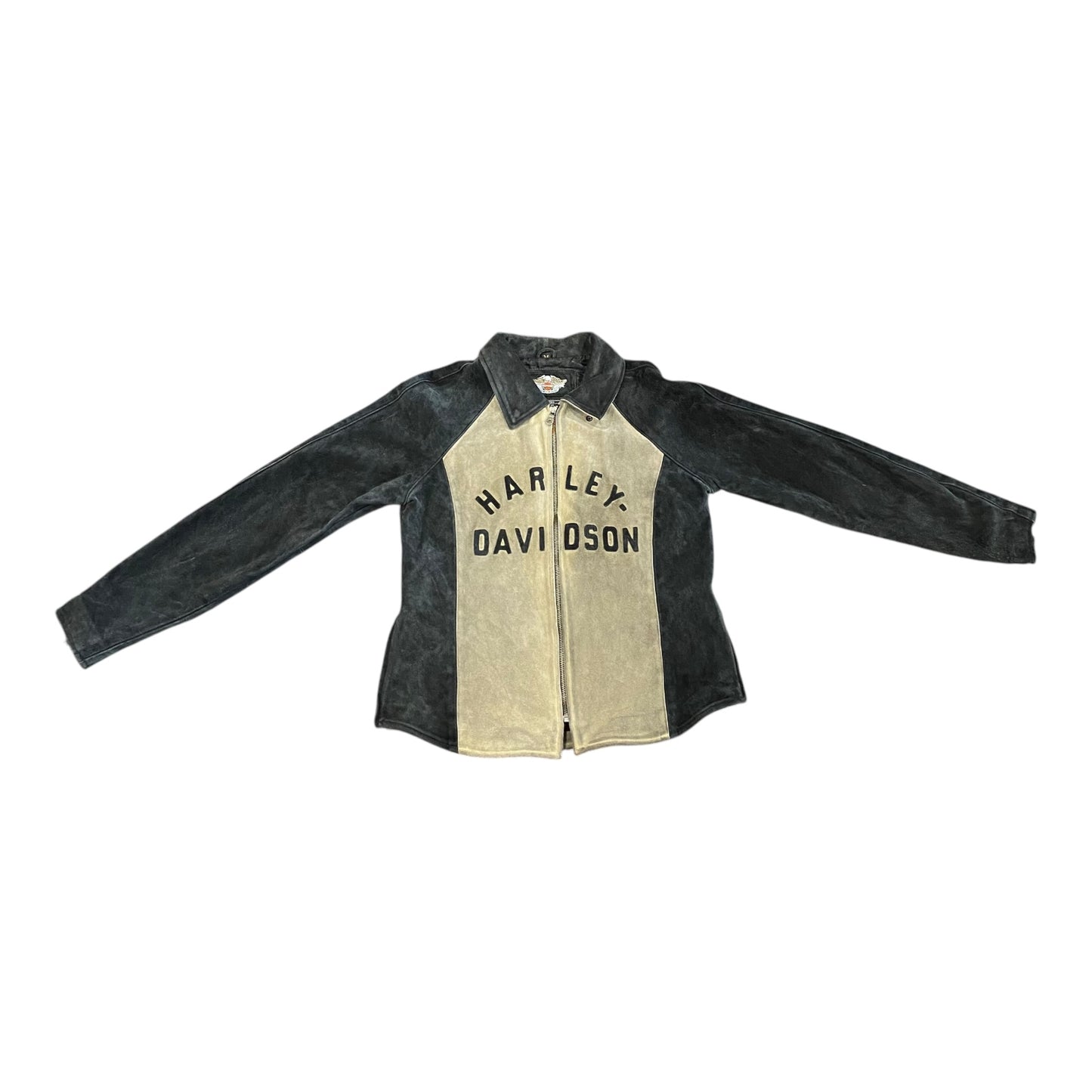 Harley Davidson Suede Biker Jacket