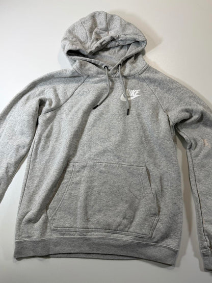 Nike Grey Pullover Hoodie Sweatshirt S