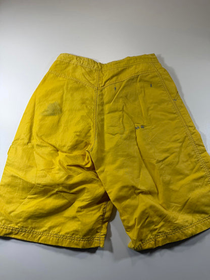 Tommy Hilfiger Yellow Cargo Shorts S
