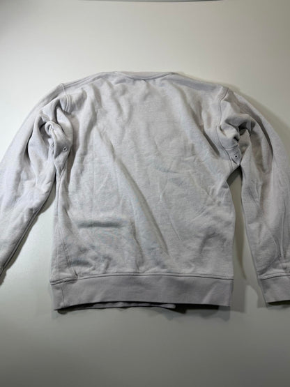 Nike Grey Crewneck Sweatshirt with Purple Logo M