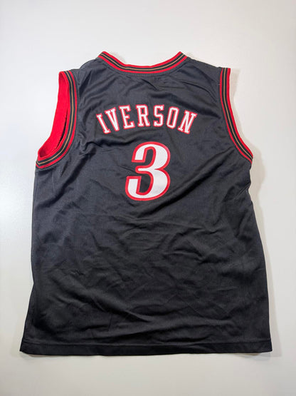 Reebok NBA Philadelphia 76ers Allen Iverson #3 Jersey Youth L