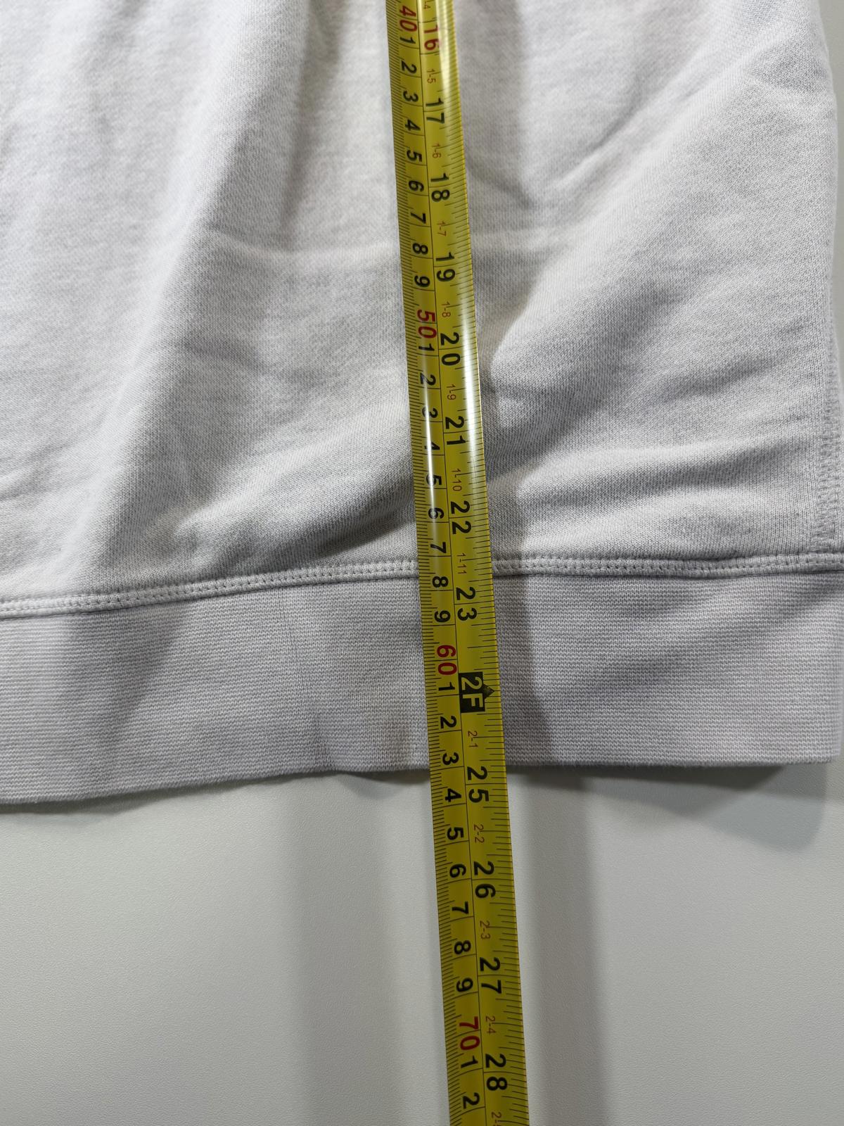 Nike Grey Crewneck Sweatshirt with Purple Logo M