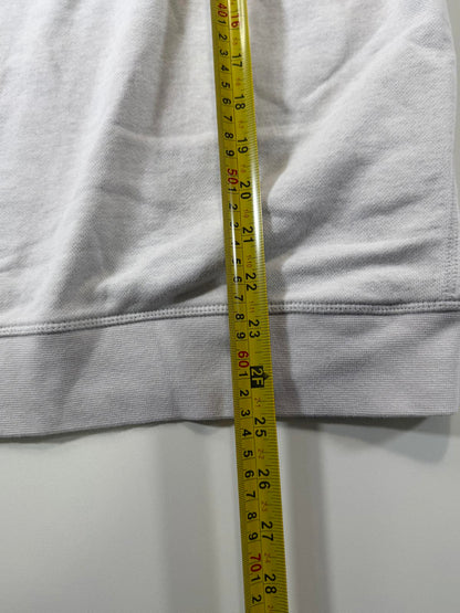 Nike Grey Crewneck Sweatshirt with Purple Logo M