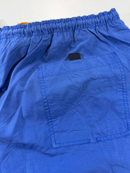 Nautica Men's Blue Swim Shorts with Yellow XXL