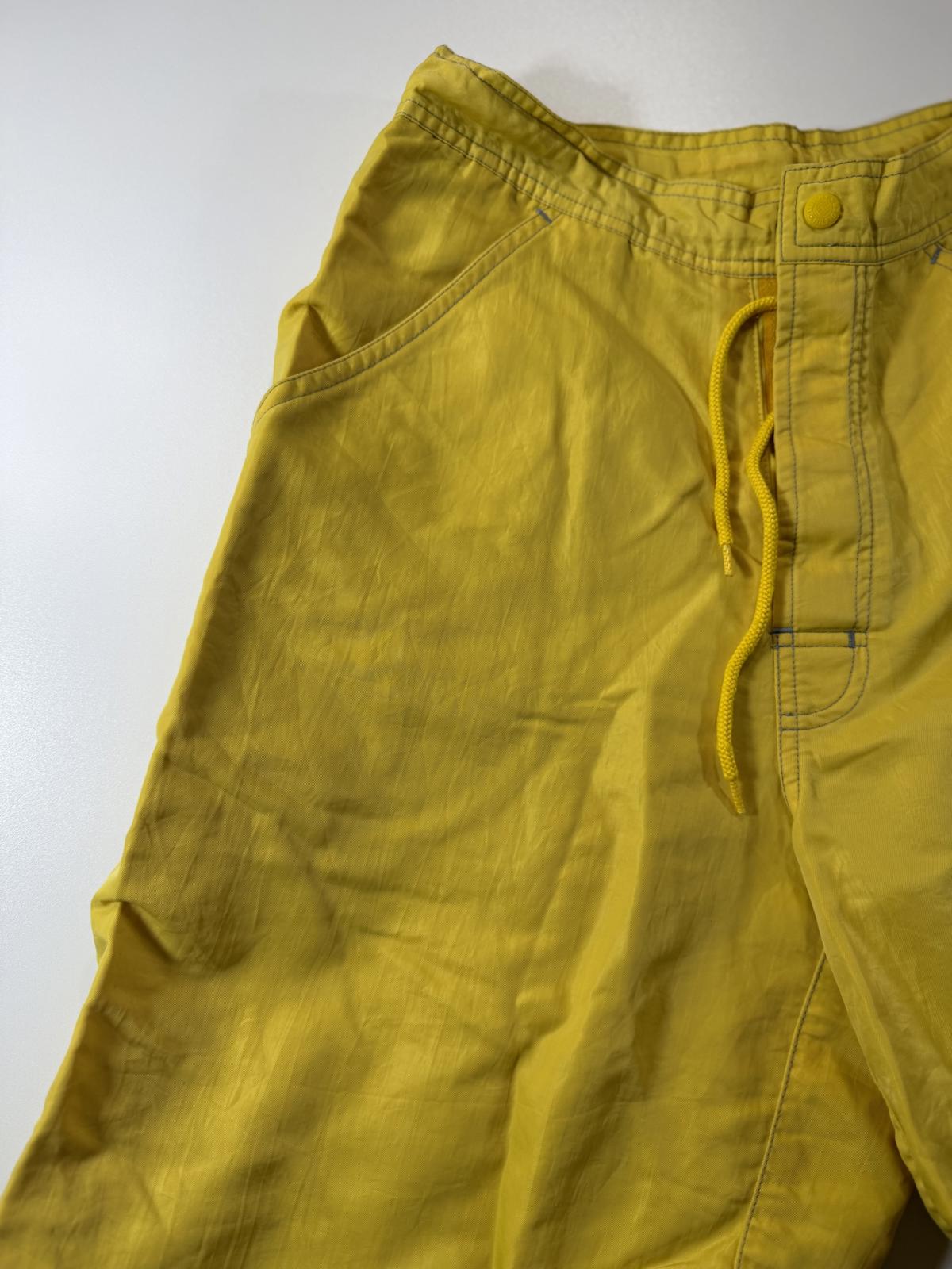 Tommy Hilfiger Yellow Cargo Shorts S