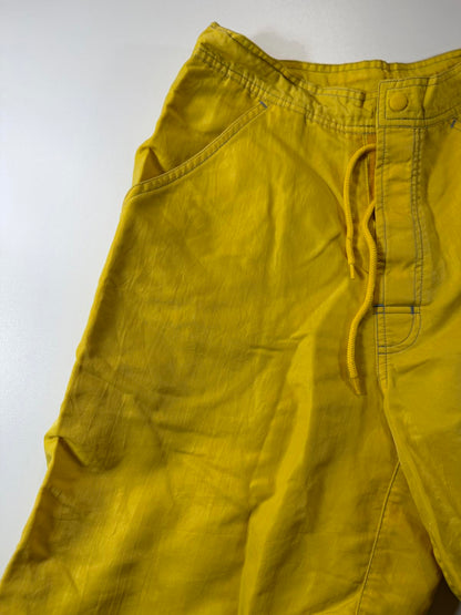 Tommy Hilfiger Yellow Cargo Shorts S